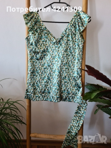 Сатенен дамски топ Pimkie без ръкав