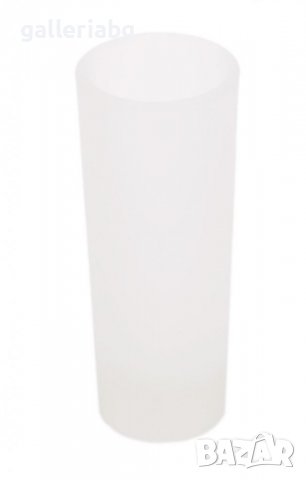 Стъклени матови чаши - 12 бр., снимка 2 - Чаши - 39155079