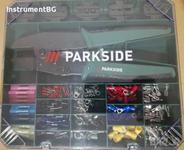 Комплект клещи за кримпване Parkside 5 в 1 - 181 части