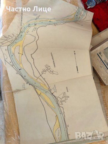 Книга Лоцманска Карта на Река Дунав 1953 г. на Руски Език., снимка 3 - Специализирана литература - 42877858