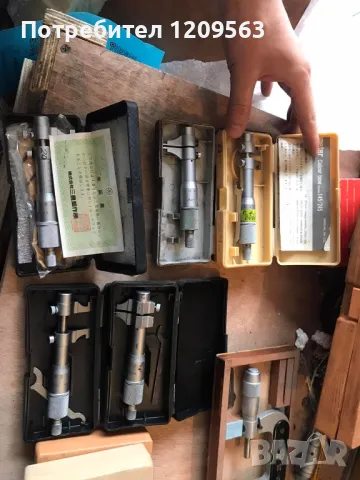 микрометри вътромери митутойо 0-25мм 