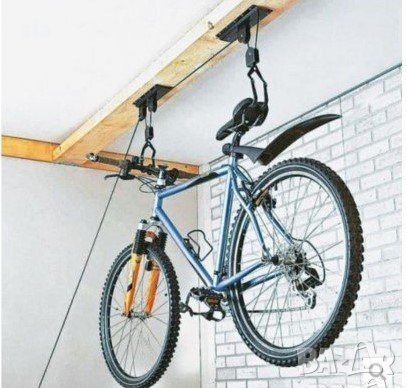 Таванна стойка за велосипеди, до 20 кг, до 4 метра, снимка 1 - Други стоки за дома - 32008289