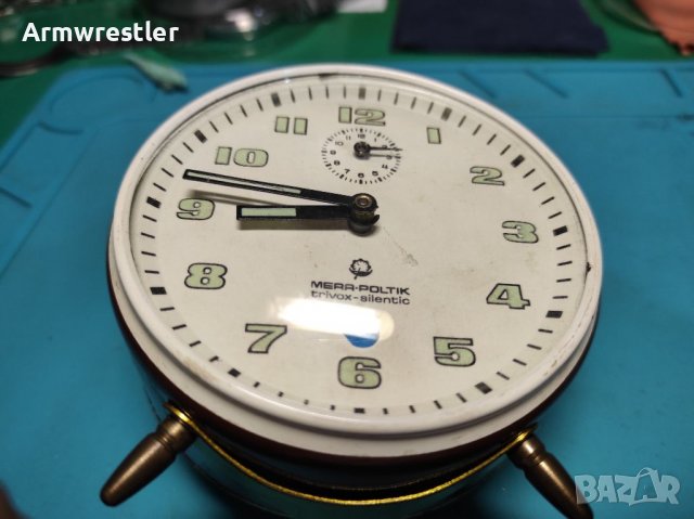 Стар Часовник Будилник , снимка 5 - Антикварни и старинни предмети - 37024911