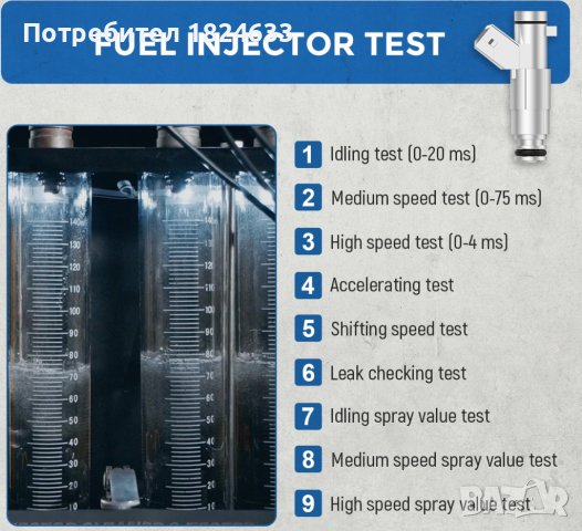 НОВ Стенд почистващ за дюзи Autory CN100 ултразвукова вана. НАЛИЧЕН, снимка 3 - Други машини и части - 39442096