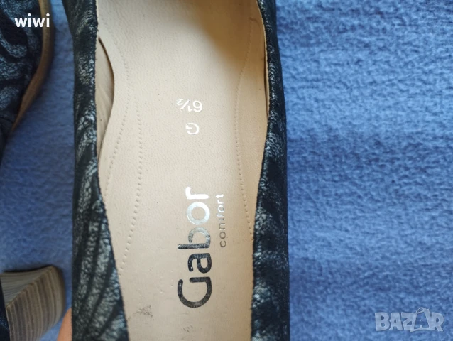 Елегантни обувки Gabor 39 и 1/2., снимка 6 - Дамски обувки на ток - 51405955