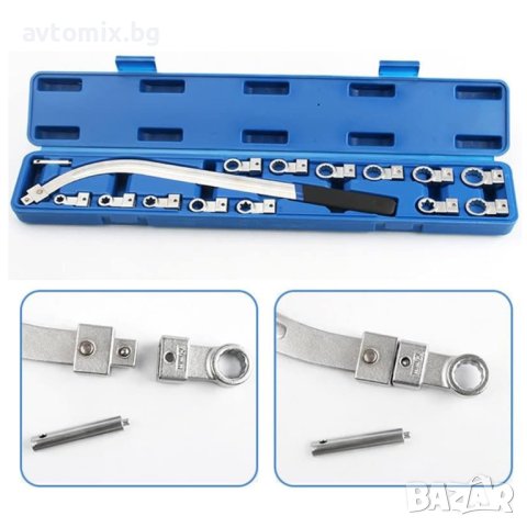 Комплект инструменти със змиевиден ключ за обтягане на ремъци , снимка 4 - Аксесоари и консумативи - 42449451