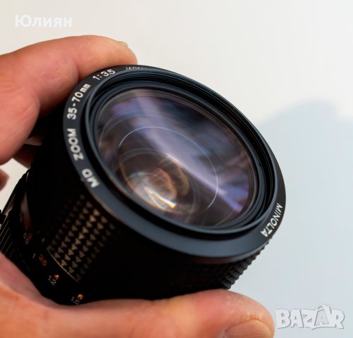 Minolta MD Zoom 1:3.5/35-70mm + Macro, снимка 5 - Обективи и филтри - 42925310
