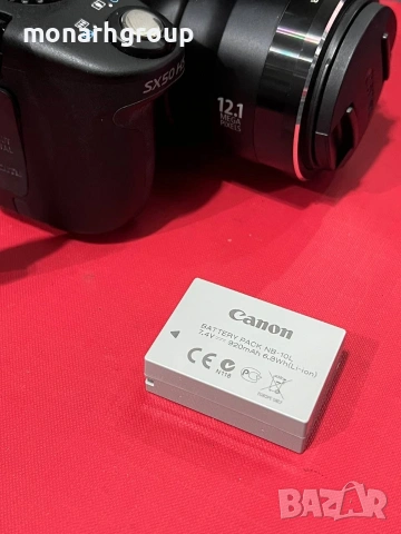 Фотоапарат Canon sx50hs със зарядно и чанта, снимка 5 - Фотоапарати - 54232199