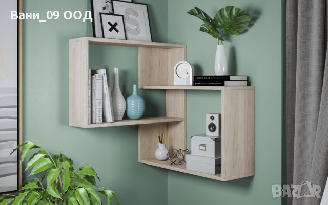 Двойна ъглова етажерка, снимка 3 - Етажерки - 35247850