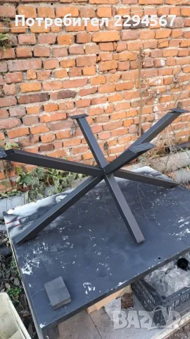 Метални крака за трапезна и холна маса, снимка 9 - Маси - 48409223