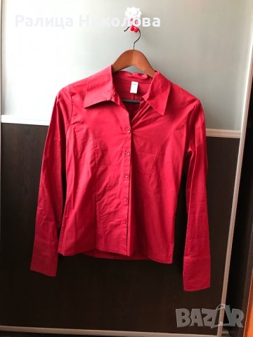 Риза дамска червена М р нова , снимка 1 - Ризи - 38997731