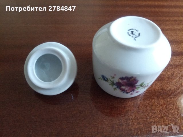 Порцеланова захарница от социализма , снимка 6 - Сервизи - 44363980