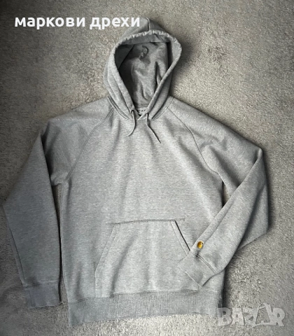 Carhartt WIP Hooded Chase Sweat M, снимка 6 - Суичъри - 52892154