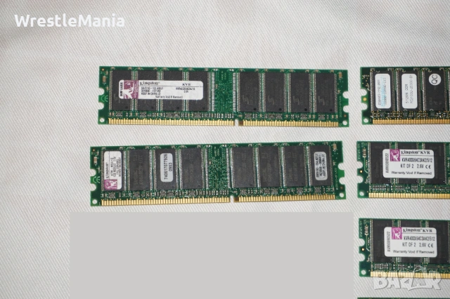11 DDR RAM ПАМЕТ Kingston/ADATA/PQI/Nanya/Infineon/VDATA Тествана и Работеща за Настолен Компютър, снимка 2 - RAM памет - 51956230