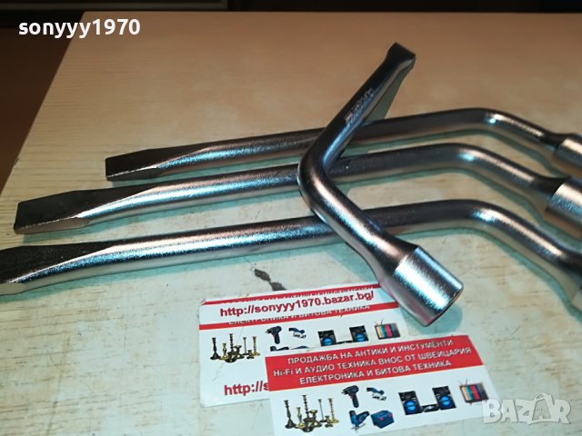 🚘КЛЮЧ ЗА ГУМИ 17/19/21ММ 2809221452, снимка 4 - Аксесоари и консумативи - 38147241