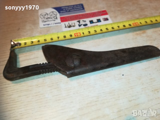 стар раздвижен ключ-внос франция 2810202055, снимка 3 - Ключове - 30591422