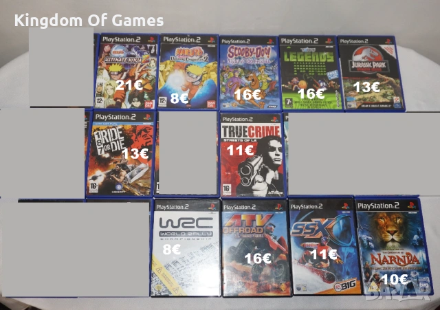 Игри за PS2 Naruto Ultimate Ninja 2/Scooby Doo/Taito Legends/187 Ride Or Die/WRC/ATV/SSX 