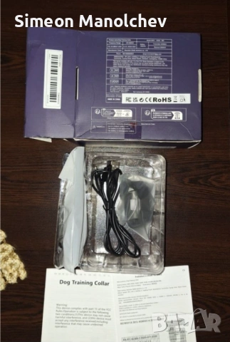 Тренировъчен нашийник за куче със звуков сигнал и вибрация, снимка 2 - За кучета - 53213830