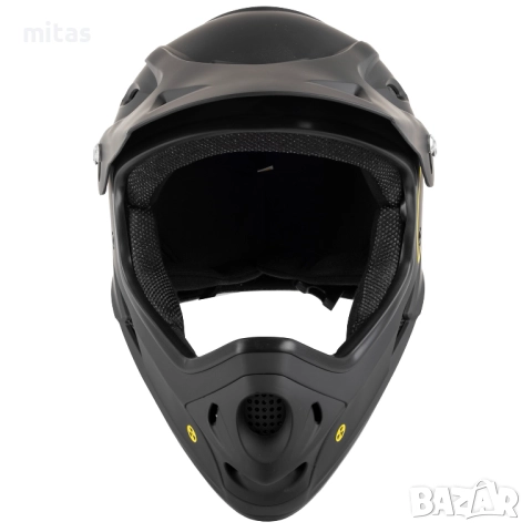 Кросова каска M-WAVE, Full Face, EN, 870г, Размер: M/L - Вело, Скутер, снимка 3 - Аксесоари за велосипеди - 52311912