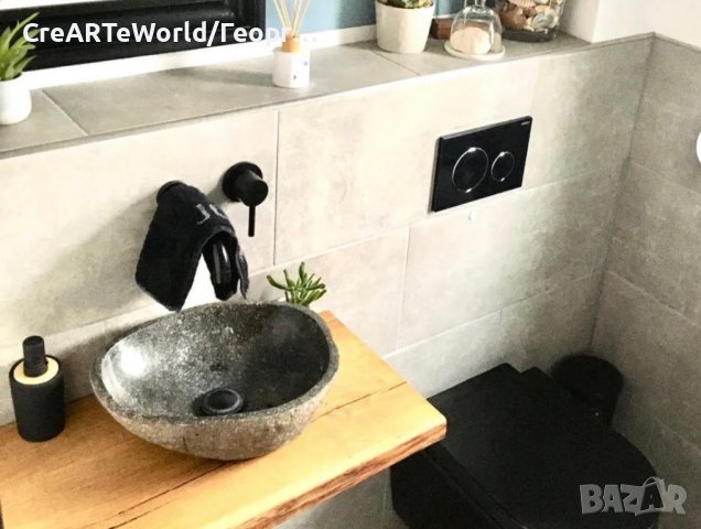 Мивка от естествен камък Нова ОТЛИЧНА, снимка 6 - Мивки - 36682225