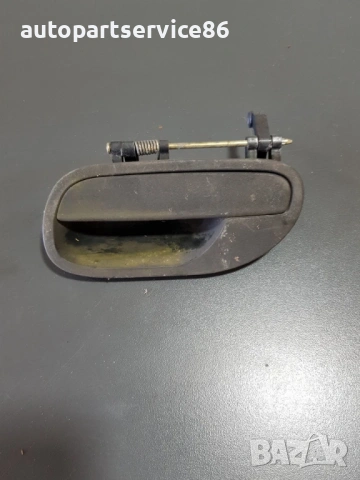 Предна лява външна дръжка за врата черен мат за Volvo S40 1.8 (2001)