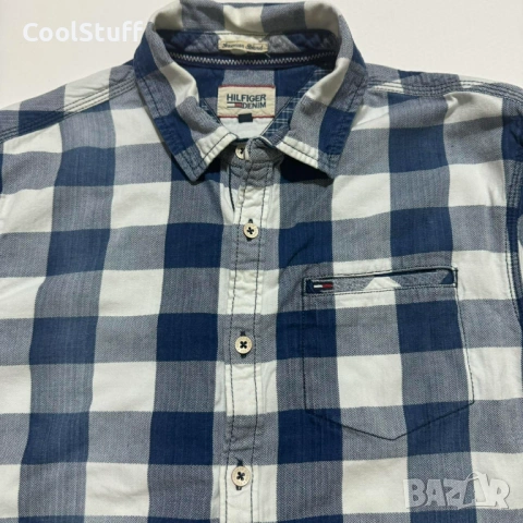 Мъжка Риза TOMMY HILFIGER Размер S, снимка 3 - Ризи - 53937292