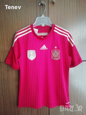Испания Адидас Оригинална Футболна Тениска Фланелка Национален Отбор Spain Adidas 2014/2015