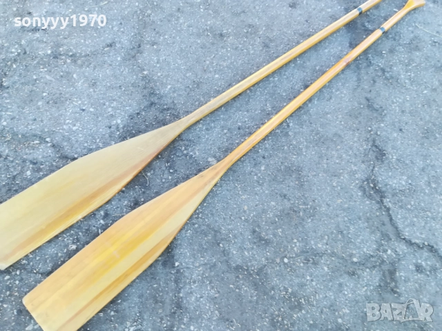 2БР ДЪРВЕНИ ГРЕБЛА Х 2 МЕТРА-ВНОС SWISS 2609251549, снимка 2 - Водни спортове - 51848029