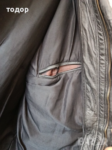 Кожено яке естествена кожа , снимка 5 - Якета - 54318879