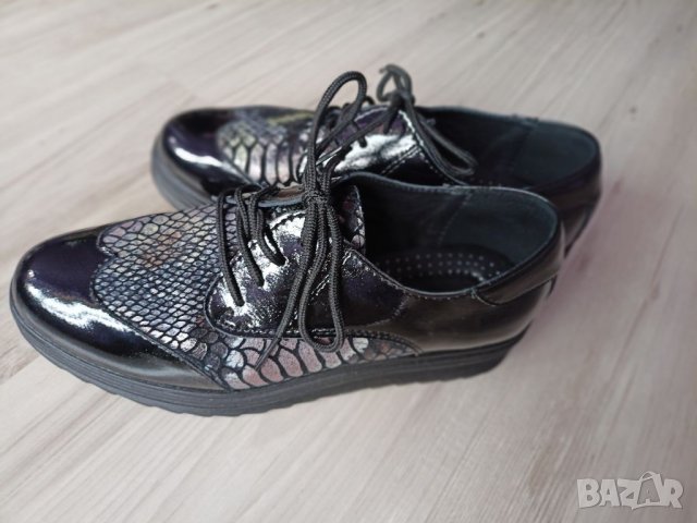 Мокасини естествена кожа/38, снимка 2 - Дамски ежедневни обувки - 40695788