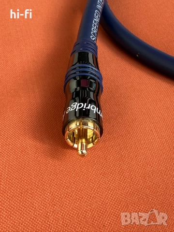 Cambridge Audio Digital 75 Ohm Double Screened Interconnect / Цифров коаксиален кабел, снимка 8 - Други - 56264705