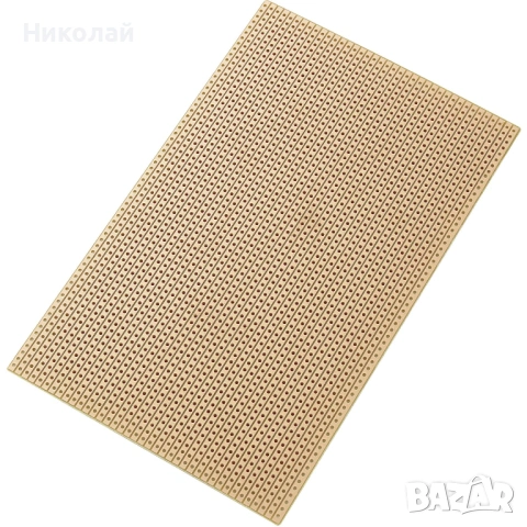 Универсална прототипна платка 100x200mm едностранна гетинакс 710-6