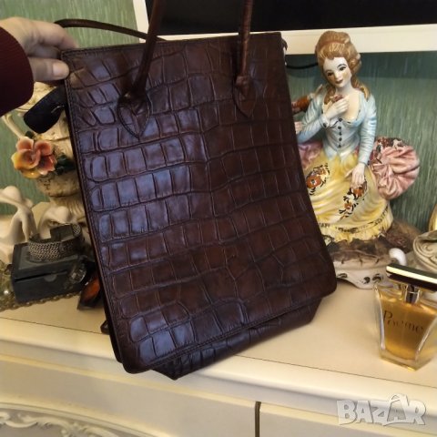  Италианска чанта естествена  кожа РАЗПРОДАЖБА, снимка 2 - Чанти - 37781532