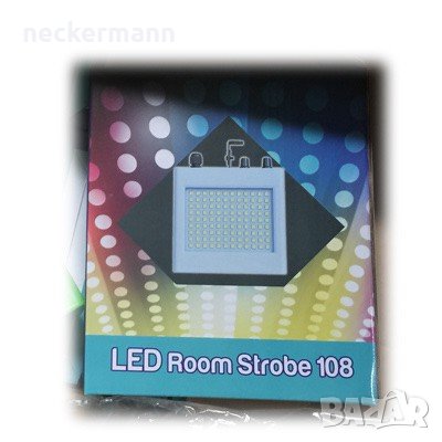 Диско лампа стробоскоп Блиц ефект LED Room Strobe 108, снимка 6 - Лед осветление - 31093259