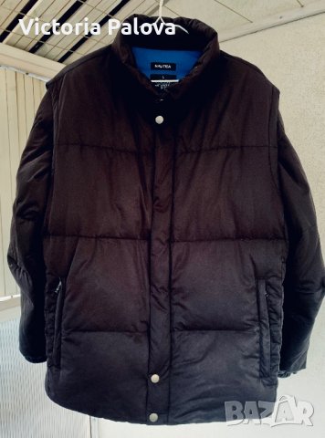 Зимно яке-puffer 80% гъши пух  NAUTICA NX3000 Америка, снимка 2 - Якета - 39075258