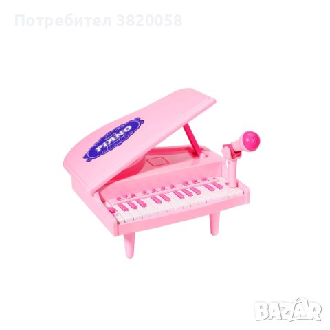 Бебешко многофункционално пиано с микрофон, снимка 6 - Образователни игри - 42419310