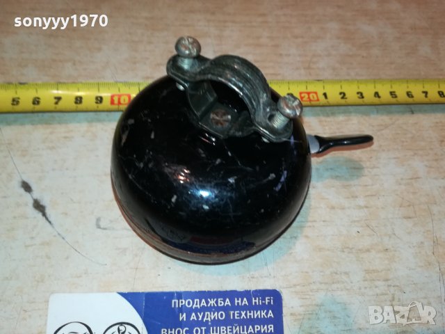 ГОЛЯМ ЗВЪНЕЦ ЗА КОЛЕЛО ОТ ШВЕЦИЯ 2611211247, снимка 10 - Антикварни и старинни предмети - 34934694