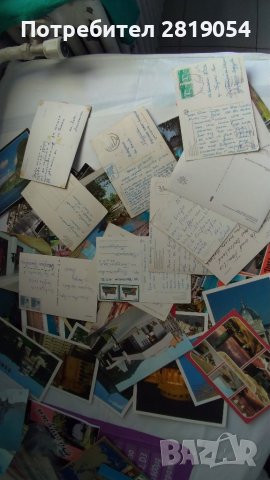70 броя международни чужди пощенски картички някой от тях са пътували с марки и надписани , снимка 6 - Филателия - 40032924