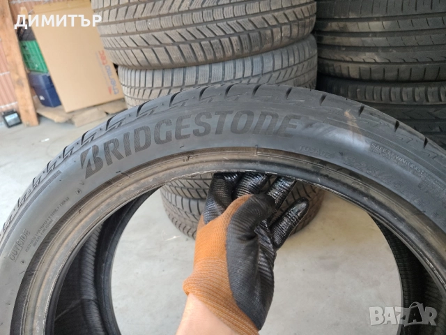 2бр.летни гуми BRIDGESTONE 225 45 19 DOT18 цена за брой, снимка 3 - Гуми и джанти - 52423998