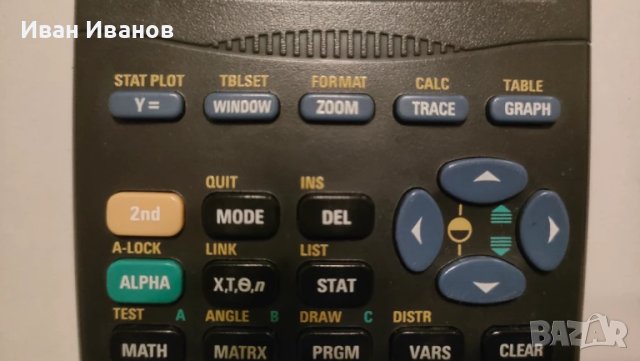Графичен калкулатор Texas Instruments TI-83, снимка 5 - Друга електроника - 50775423
