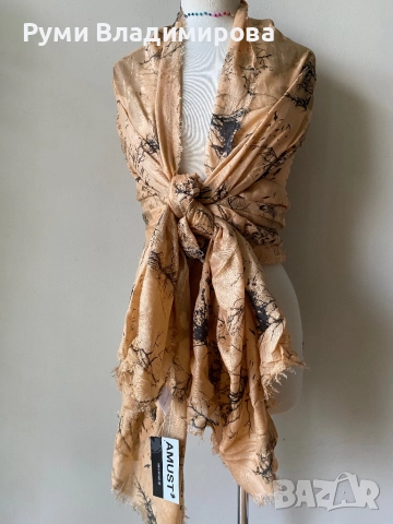 Нов Шал с етикет/ различни видове/ чудесен за подарък, снимка 14 - Шалове - 52625259