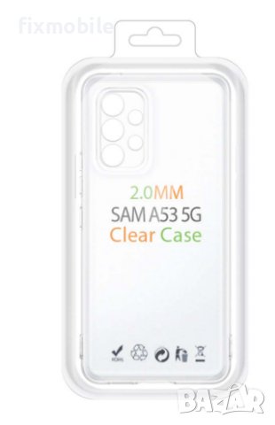 Промо ! Samsung Galaxy A53 5G Прозрачен силиконов гръб/кейс, снимка 1 - Калъфи, кейсове - 39339182