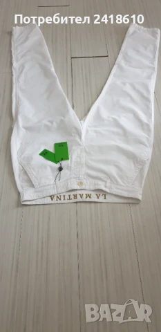 La Martina Marine Cotton Twill Slim Fit Mens Pant Size 36 -  НОВО! ОРИГИНАЛ! Мъжки Летен Панталон!, снимка 7 - Панталони - 50656874