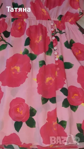  Рокля Replay на цветя, снимка 5 - Рокли - 50154088