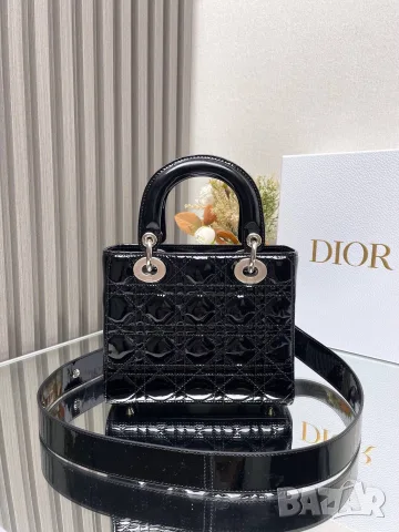 Christian Dior Lady Dior Mini – 20 см , снимка 5 - Чанти - 56467542