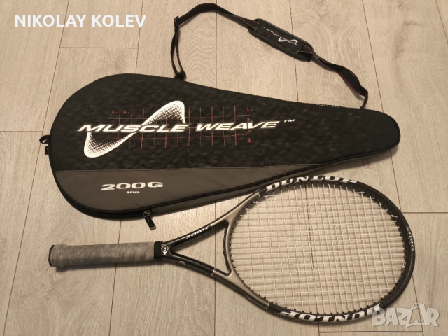 Тенис ракета dunlop tectonics , снимка 2 - Тенис - 53917533