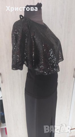 Парти блузка с гол гръб и пайети - 12,00лв., снимка 10 - Корсети, бюстиета, топове - 21081530