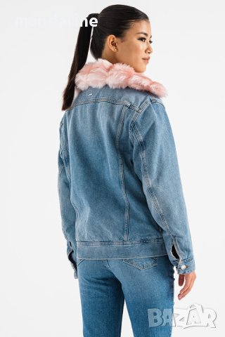 LIU JO 🍊 Дамско зимно яке с еко пух Размер: XL / IT:46 нов с етикети, снимка 7 - Якета - 42626703