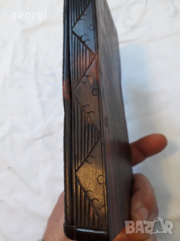 Уникат стара дървена резбована кутия за бижута, снимка 7 - Декорация за дома - 31603403