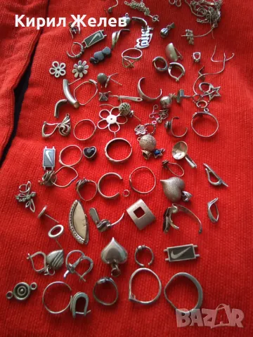 100 грама сребърни накити за поправка за реставрация за части или за материал 50641, снимка 12 - Колиета, медальони, синджири - 50241442